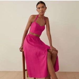 Reformation Orzo Corvette Two-Piece Halter size 4